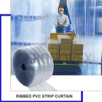 Ribbed PVC Strip Curtain