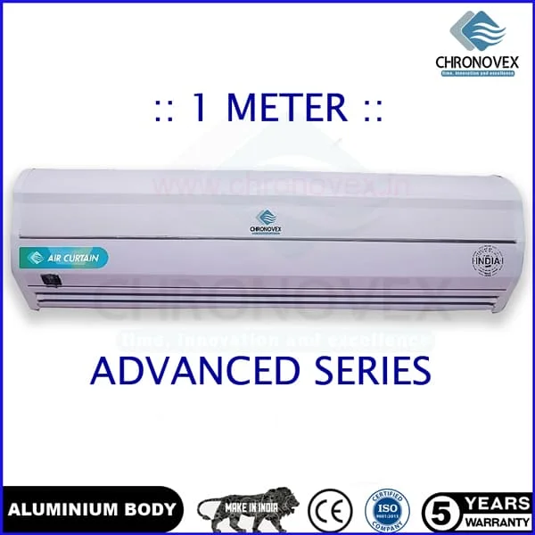 Air Curtain 1 Meter | Aluminium Body (Advanced Series)