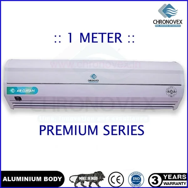 Air Curtain 1 Meter | Aluminium Body (Premium Series)