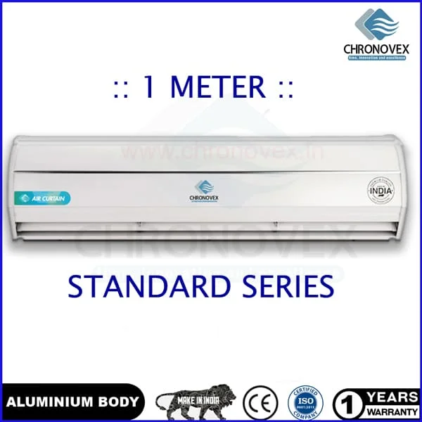 Air Curtain 1 Meter | Aluminium Body (Standard Series)